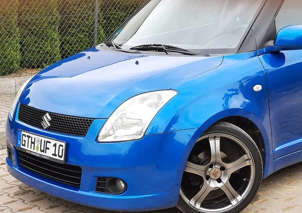 Suzuki Swift cena 12700 przebieg: 189080, rok produkcji 2008 z Swarzędz małe 781